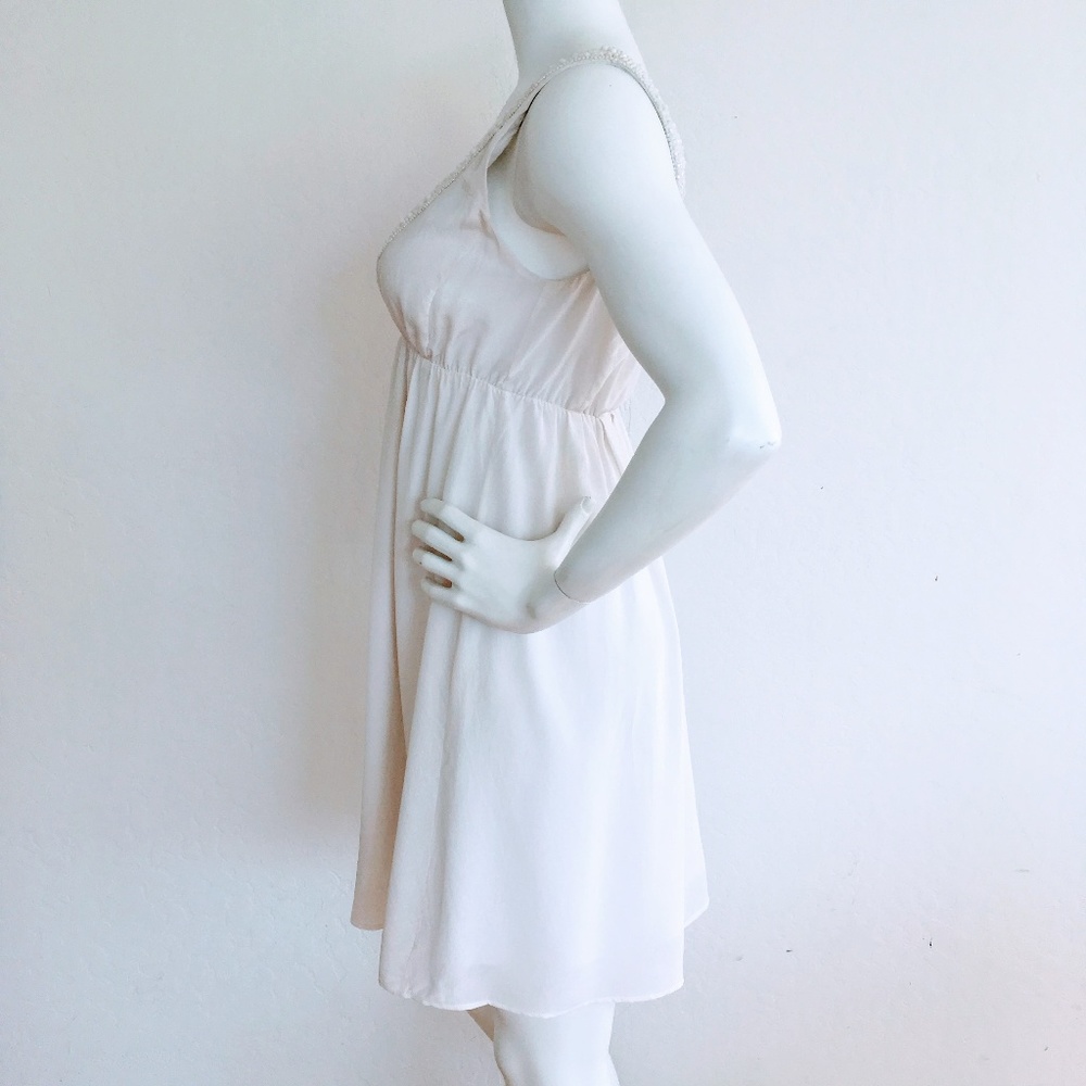 Club Monaco White Beaded Dress - Picture 2 of 5